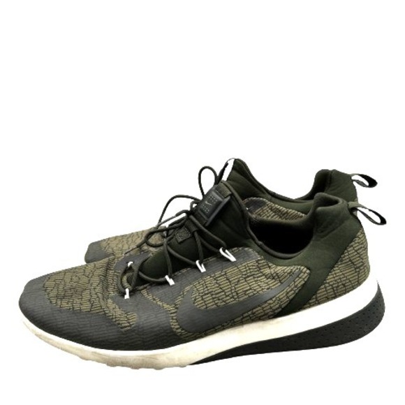 Nike CK Racer Shoes Men's 13 Green Black Athletic Running Sneakers 916780-300 - Picture 1 of 11